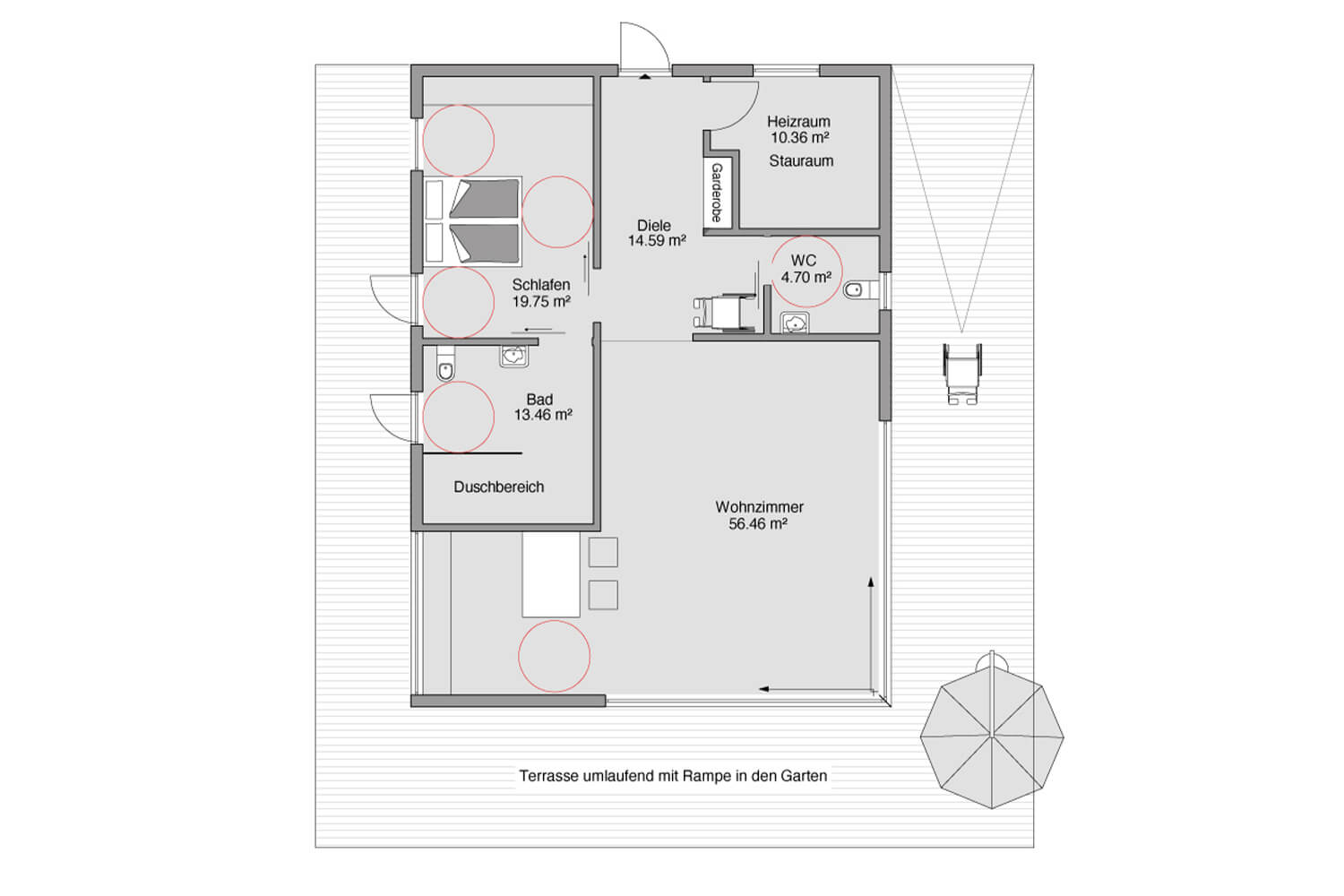 Bungalow Esenhausen G1